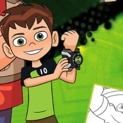 Jogo Ben 10 para Colorir