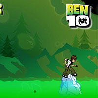 Jogo Ben 10 a saltar sobre o gelo